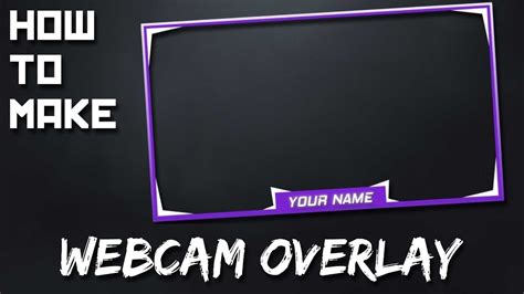 obs de border|How to Add Webcam Overlay & Border for Video。